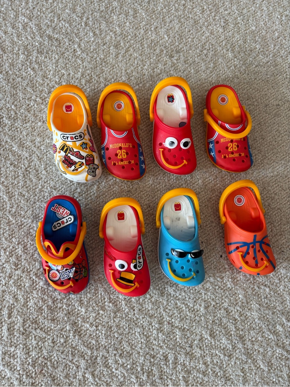 mcdonalds Crocs keychain